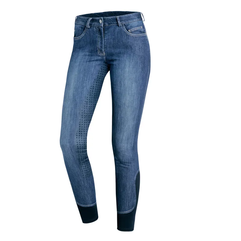 Schockemohle Delphi Jeans Ladies Breeches - Blue
